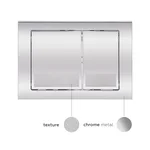 Готовое решение Qtap для ванной комнаты: подвесной унитаз Jay Rimless 520х360х320 + комплект инсталляции Nest 4 в 1 (квадратная клавиша Chrome)