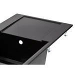 Кухонна мийка Lidz 790×495 мм/230 BLM-14 матова зі штучного каменю, чорний металік, з універсальним крилом (LIDZBLM14790495230)