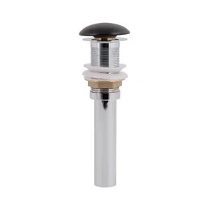 Донный клапан для раковины Qtap PU03 225х70х70 Matt black