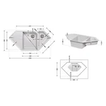 Кухонна мийка з додатковою чашею Lidz 1000x500/225 GRA-09 (LIDZGRA091000500225)