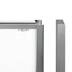 Душова кабіна Qtap Scorpio CRM10115-AC6 хромована 100×100 мм см з прозорим склом 6 мм, з покриттям CalcLess, без піддона (SCOCRM10115AC6)