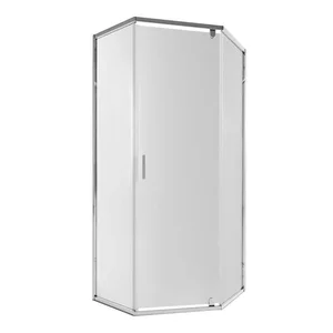 Душова кабіна Qtap Scorpio CRM10115-AC6 хромована 100×100 мм см з прозорим склом 6 мм, з покриттям CalcLess, без піддона (SCOCRM10115AC6)
