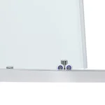 Душова кабіна Qtap Pisces CRM107-9SP5 хромована з матовим склом 5 мм, розсувна 75-90×75 мм-90 см без піддона (PISCRM1079SP5)