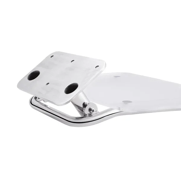 Сидіння для душу Qtap Comfort CRM5035 хромоване з нержавіючої сталі та ABS-пластику, навантаження до 250 кг (COMFCRM5035)