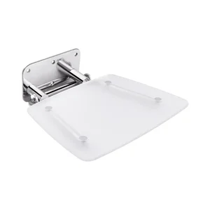 Сидіння для душу Qtap Comfort CRM5035 хромоване з нержавіючої сталі та ABS-пластику, навантаження до 250 кг (COMFCRM5035)