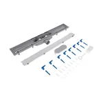 Трап линейный Qtap Dry Tile304-700 из нержавеющей стали с сухим затвором под плитку (QTDRYTILE304700)