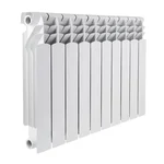 Радиатор биметаллический Thermo Alliance Bi-Vulcan 500/96 белый 10 секций с боковым подключением (V50096B)