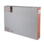Биметаллический радиатор Thermo Alliance Bi-Vulcan 500/100 белый на 10 секций (V500100B)