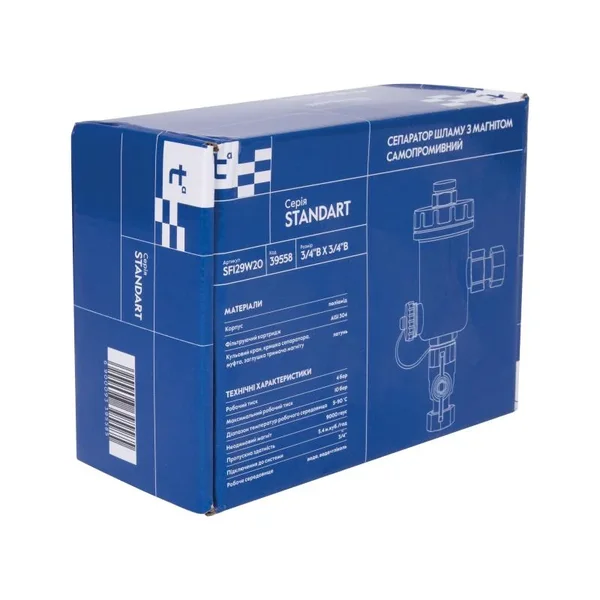 Фильтр с магнитом Thermo Alliance Standart SF129W20 латунный с внутренней резьбой 3/4 (SF129W20)