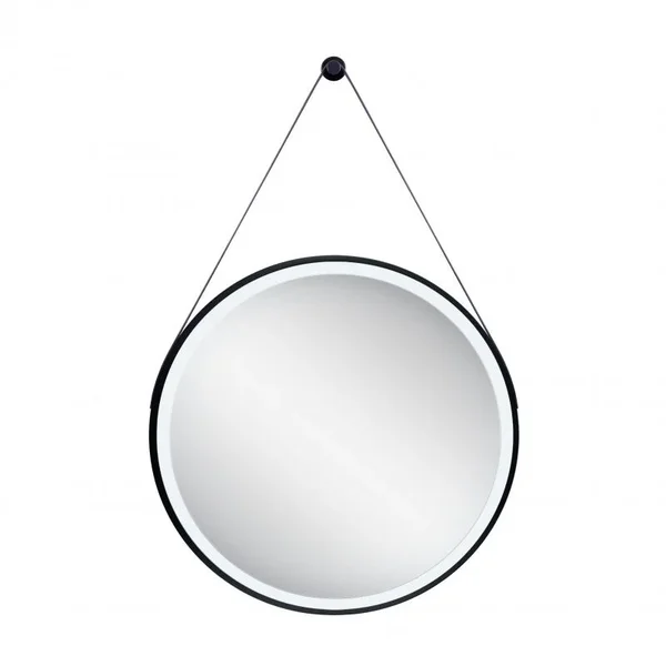 Дзеркало Qtap Robin R600 алюмінієве на ремені з LED-підсвічуванням (QT13786502B)