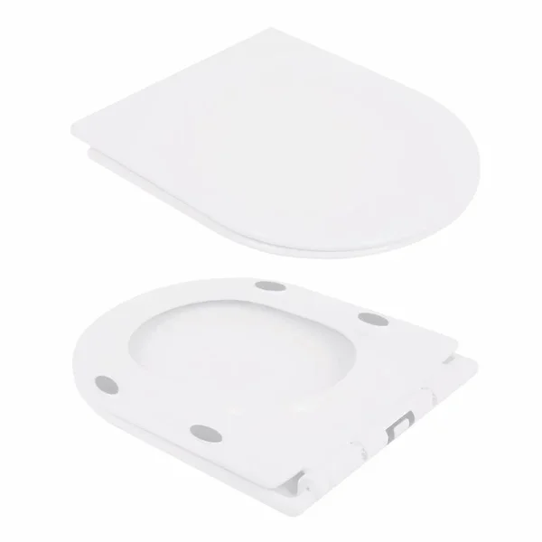Унитаз-компакт Qtap Presto безободковый с сиденьем Soft-close QT24221217AW