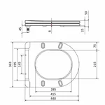 Сидіння для унітаза Qtap (Robin, Scorpio) з мікроліфтом Slim QT99U184UF450MB