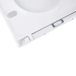 Сиденье для унитаза Qtap Robin Slim QT99HXU13W дюропластовое белое с микролифтом и быстрым съемом (QT99HXU13W)