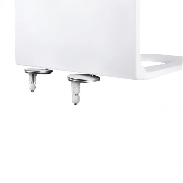 Сиденье для унитаза Qtap Robin Slim QT99HXU13W дюропластовое белое с микролифтом и быстрым съемом (QT99HXU13W)