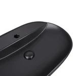 Раковина-чаша Qtap Scorpio QT142203MBMB матова чорна з донним клапаном (QT142203MBMB)