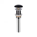 Раковина-чаша Qtap Scorpio QT142203MBMB матова чорна з донним клапаном (QT142203MBMB)