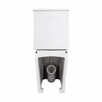 Унітаз-компакт Qtap Nando безобідковий з сидінням Soft-close QT12221222AW