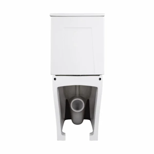 Унітаз-компакт Qtap Nando безобідковий з сидінням Soft-close QT12221222AW
