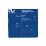 Комплект кранов для полотенцесушителя Thermo Alliance Standart SF395W15 латунный хромированный угловой 1/2