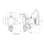 Насос для підвищення тиску Thermo Alliance SCPMN-600N 0,6 кВт