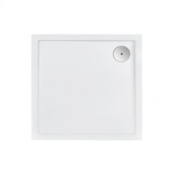 Душевой поддон Qtap Tern 308812C акриловый белый 80×80×12 мм см с сифоном (TERN308812C)