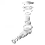 Душевой поддон Qtap Tern 308812C акриловый белый 80×80×12 мм см с сифоном (TERN308812C)