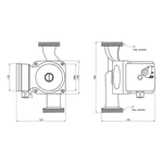 Циркуляційний насос Thermo Alliance LPS 32/60/180 тришвидкісний (LPS3260180)