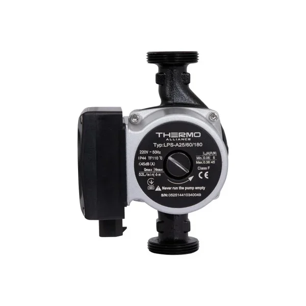 Циркуляційний насос Thermo Alliance LPSA 25/60/180 з мідною обмоткою, енергозберігаючий (LPSA2560180)