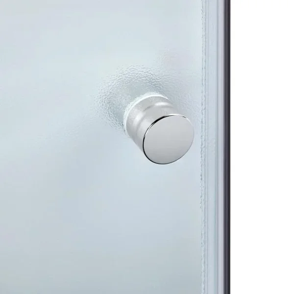 Душова кабіна Lidz SC80x80SATLOWFR Latwa SC80×80 мм.SAT.LOW.FR сатинова з матовим склом 4 мм, напівкругла, без піддона (LLSC8080SATLOWFR2)