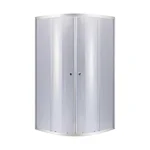 Душова кабіна Lidz Latwa SC90x90.SAT.LOW.GR, скло тоноване 4 мм без піддона