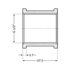 Муфта равнопроходная Thermo Alliance Standart SD40415 латунная с внутренней резьбой 1/2 (SD40415)