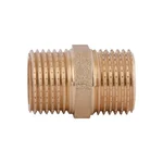 Ніпель Thermo Alliance Standart SD4071515L латунний рівнопрохідний 1/2