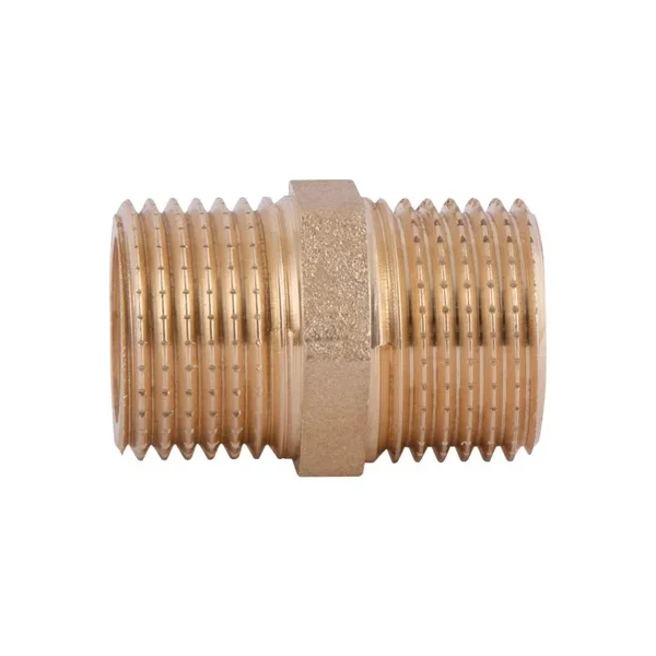 Ніпель Thermo Alliance Standart SD4071515L латунний рівнопрохідний 1/2