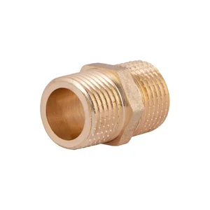 Ніпель Thermo Alliance Standart SD4071515L латунний рівнопрохідний 1/2