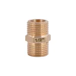 Ніпель Thermo Alliance Standart SD4071515L латунний рівнопрохідний 1/2
