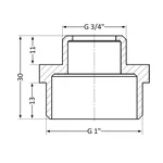 Ніпель Thermo Alliance Standart 1