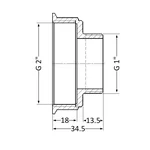 Перехідник Thermo Alliance Standart 2