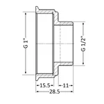 Перехідник Thermo Alliance Standart 1