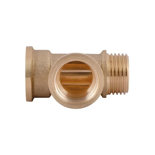 Тройник Thermo Alliance Standart SD41315 латунный с резьбой 1/2