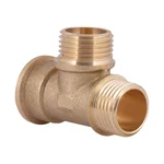 Тройник равнопроходной Thermo Alliance Standart SD41415 латунный 1/2