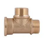 Тройник равнопроходной Thermo Alliance Standart SD41415 латунный 1/2