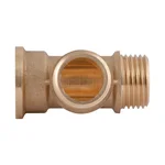 Тройник равнопроходной Thermo Alliance Standart SD41415 латунный 1/2