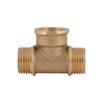 Тройник равнопроходной Thermo Alliance Standart SD41615 латунный 1/2