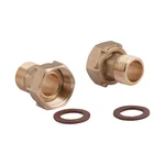 Комплект для счетчика Thermo Alliance 1/2З Standart SD42915 латунный с резьбой 1/2