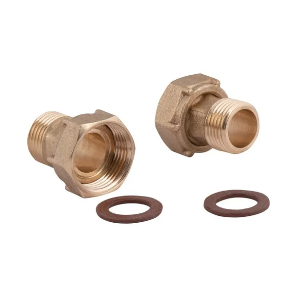 Комплект для счетчика Thermo Alliance 1/2З Standart SD42915 латунный с резьбой 1/2