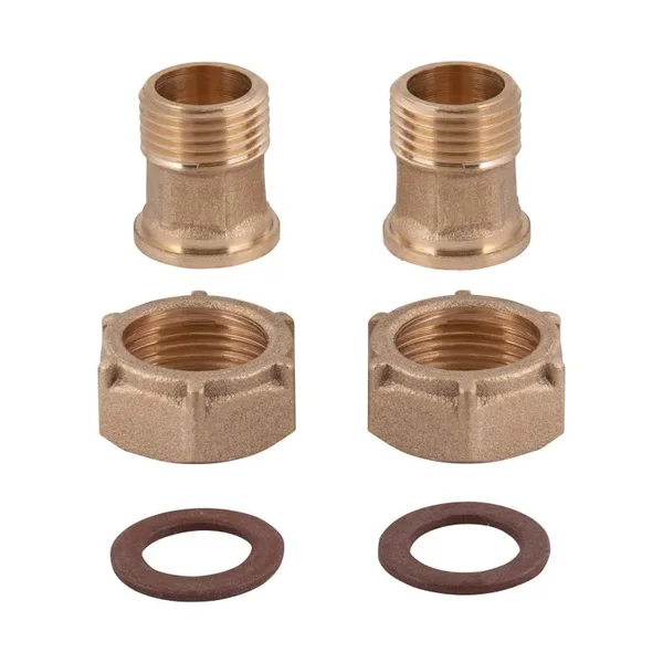 Комплект для счетчика Thermo Alliance 1/2З Standart SD42915 латунный с резьбой 1/2