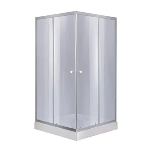Душевая кабина Lidz SC90x90SATLOWGR Wawel SC90×90 мм.SAT.LOW.GR сатиновая с тонированным стеклом 4 мм и низким поддоном Mazur (LWASC9090SATLOWGR2SET)