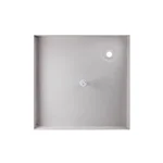 Душевая кабина с поддоном Lidz SC80x80SATLOWGR Wawel SC80×80 мм.SAT.LOW.GR + Mazur, сатиновая с тонированным стеклом 4 мм, квадратная раздвижная 80x80 см (LWASC8080SATLOWGR2SET)