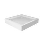 Душевая кабина с поддоном Lidz SC80x80SATLOWGR Wawel SC80×80 мм.SAT.LOW.GR + Mazur, сатиновая с тонированным стеклом 4 мм, квадратная раздвижная 80x80 см (LWASC8080SATLOWGR2SET)