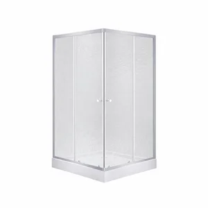 Душова кабіна Lidz SC80x80SATLOWFR Wawel SC80×80 мм.SAT.LOW.FR сатин з матовим склом Frost 4 мм та низьким акриловим піддоном Mazur (LWASC8080SATLOWFR2SET)